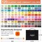 120 Colors Alcohol Markers, Dual Tip Alcohol Based Art Markers Set for Kids Adults Coloring Drawing, Chisel & Fine